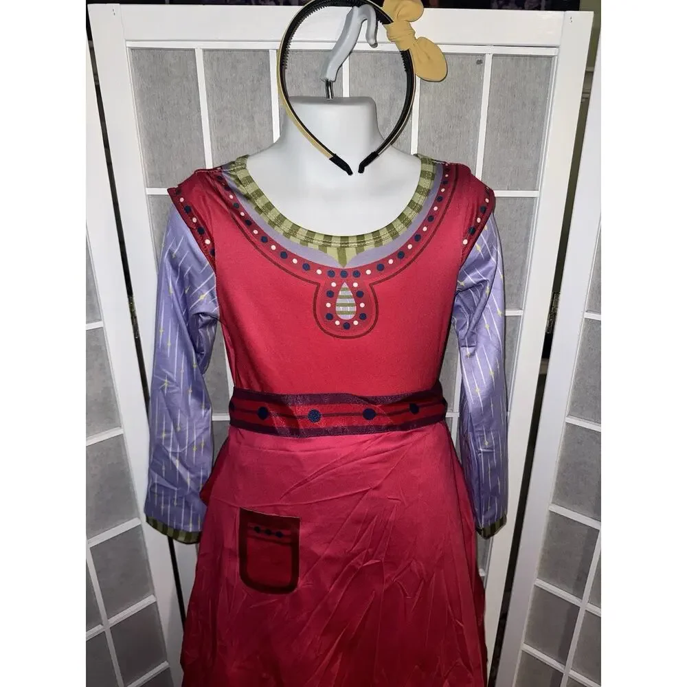 Kids Costume Dress Fairytale 140 8/10 Dahlia Girls Dress Halloween Dress Up Wish
